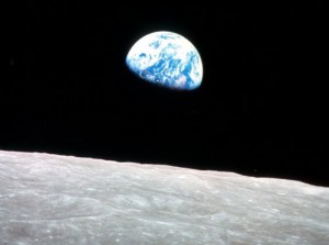 Earthrise photo taken by William Anders (Photo NASA)
