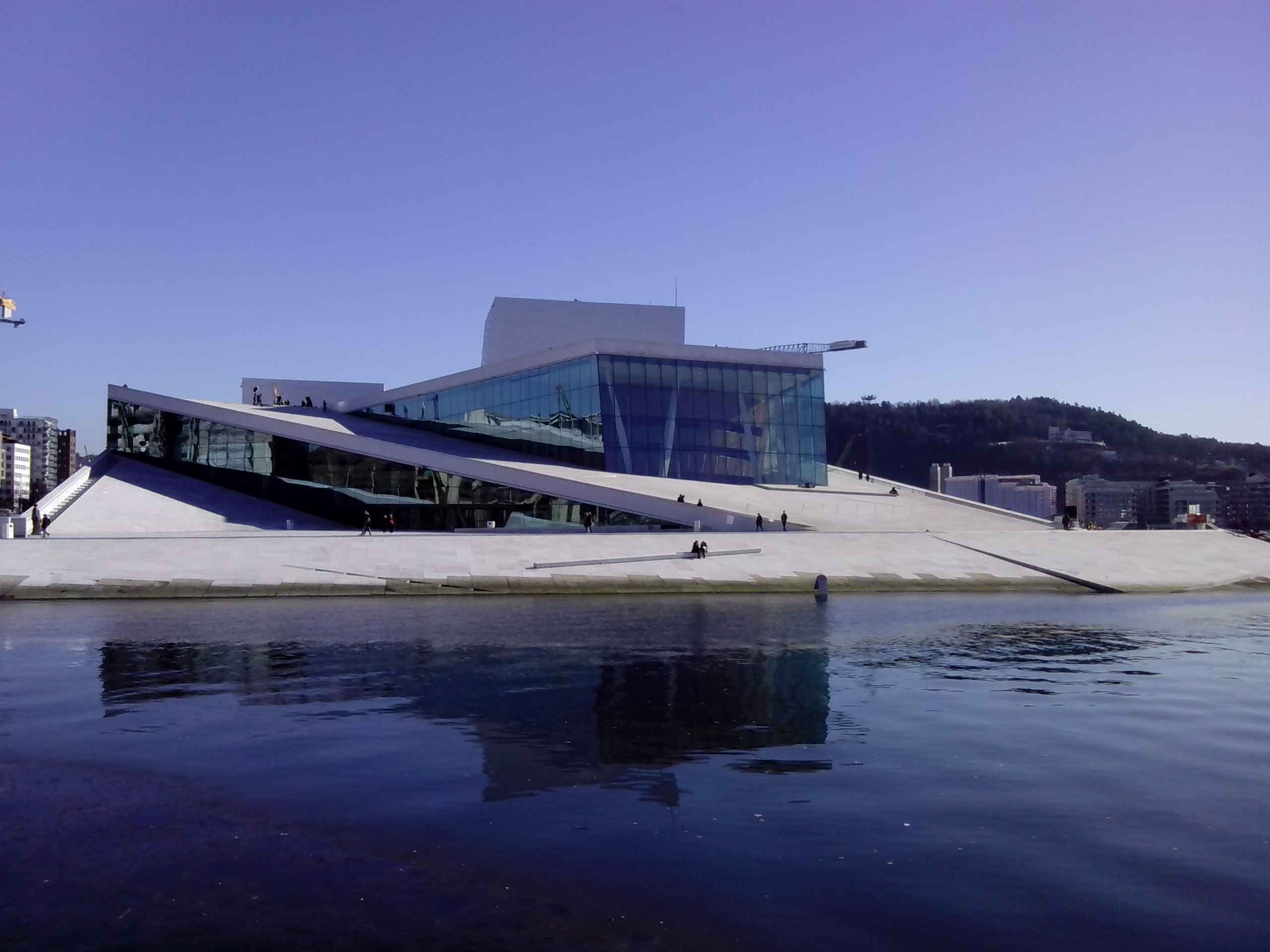 I Saw The Oslo Opera House On My Concert Tour In Norway 